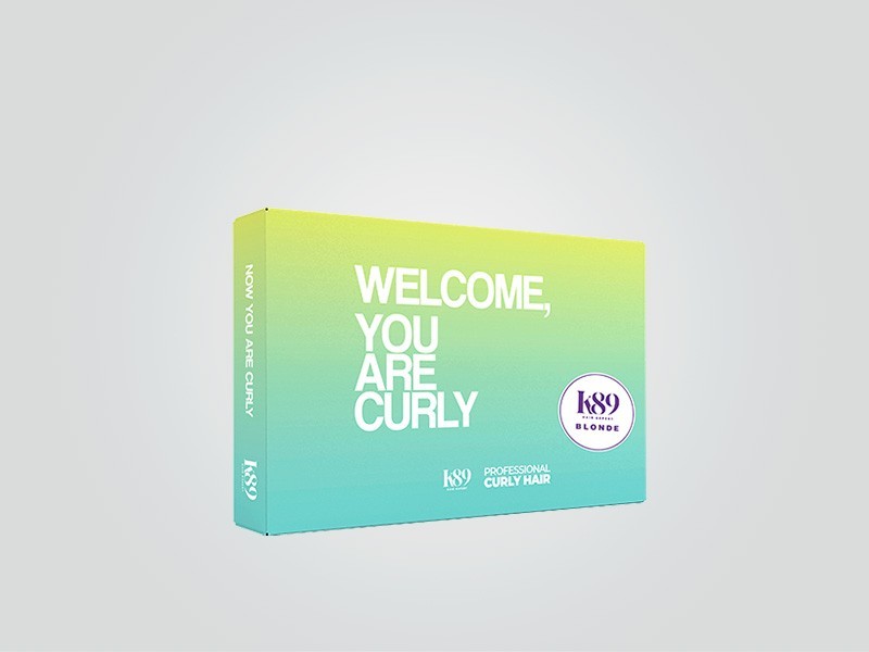 Welcome Pack Profesional Curly Hair BLONDE  10x100ml